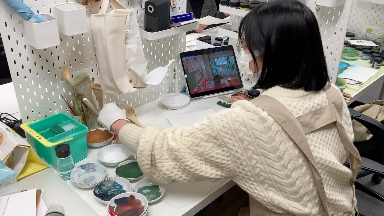 劇場アニメ「ひゃくえむ。」のドキュメンタリー映像「メイキングドキュメンタリー ー真剣（ガチ）になるためー」より (c)魚豊・講談社／『ひゃくえむ。』製作委員会