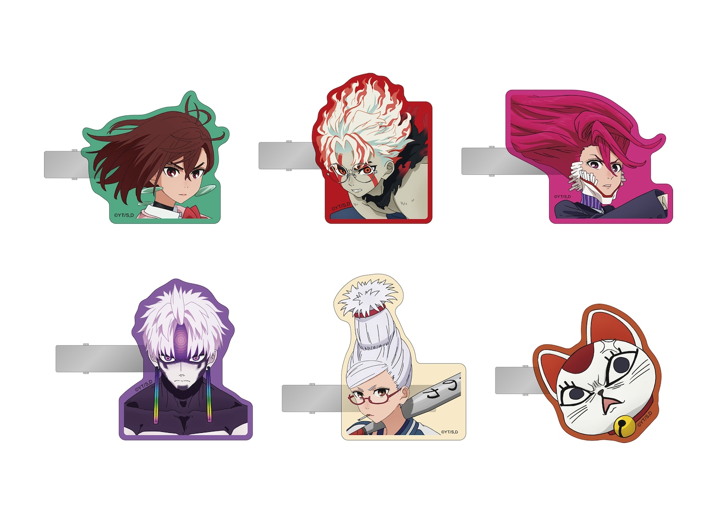 「ダンダダン展」トレーディングヘアクリップ