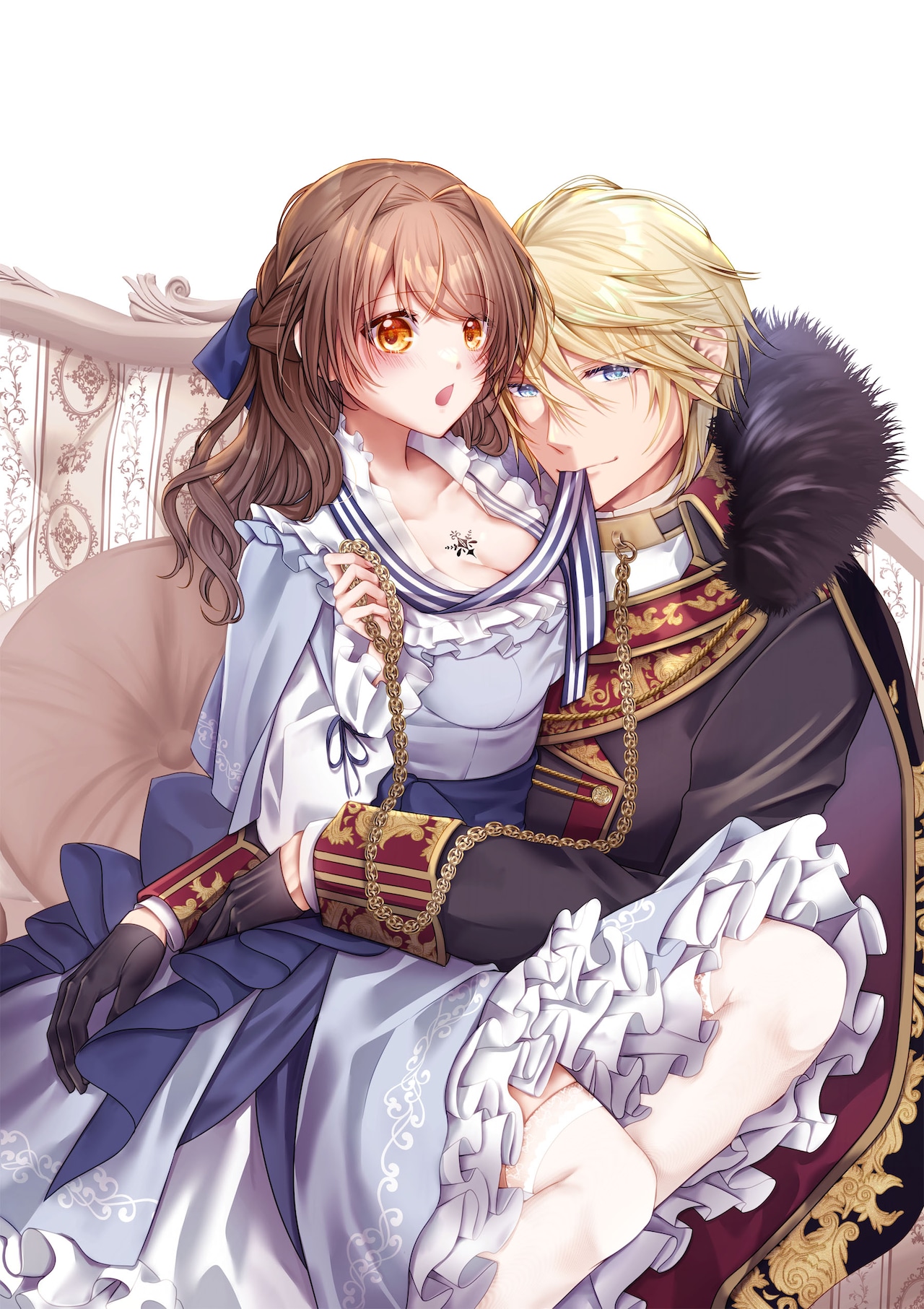 逃亡聖女ナタリーと奴隷落ちした誇り高き王太子殿下のラブファンタジー新連載