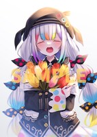 「魔法少女ノ魔女裁判」のクリアファイルのデザイン (c)Acacia