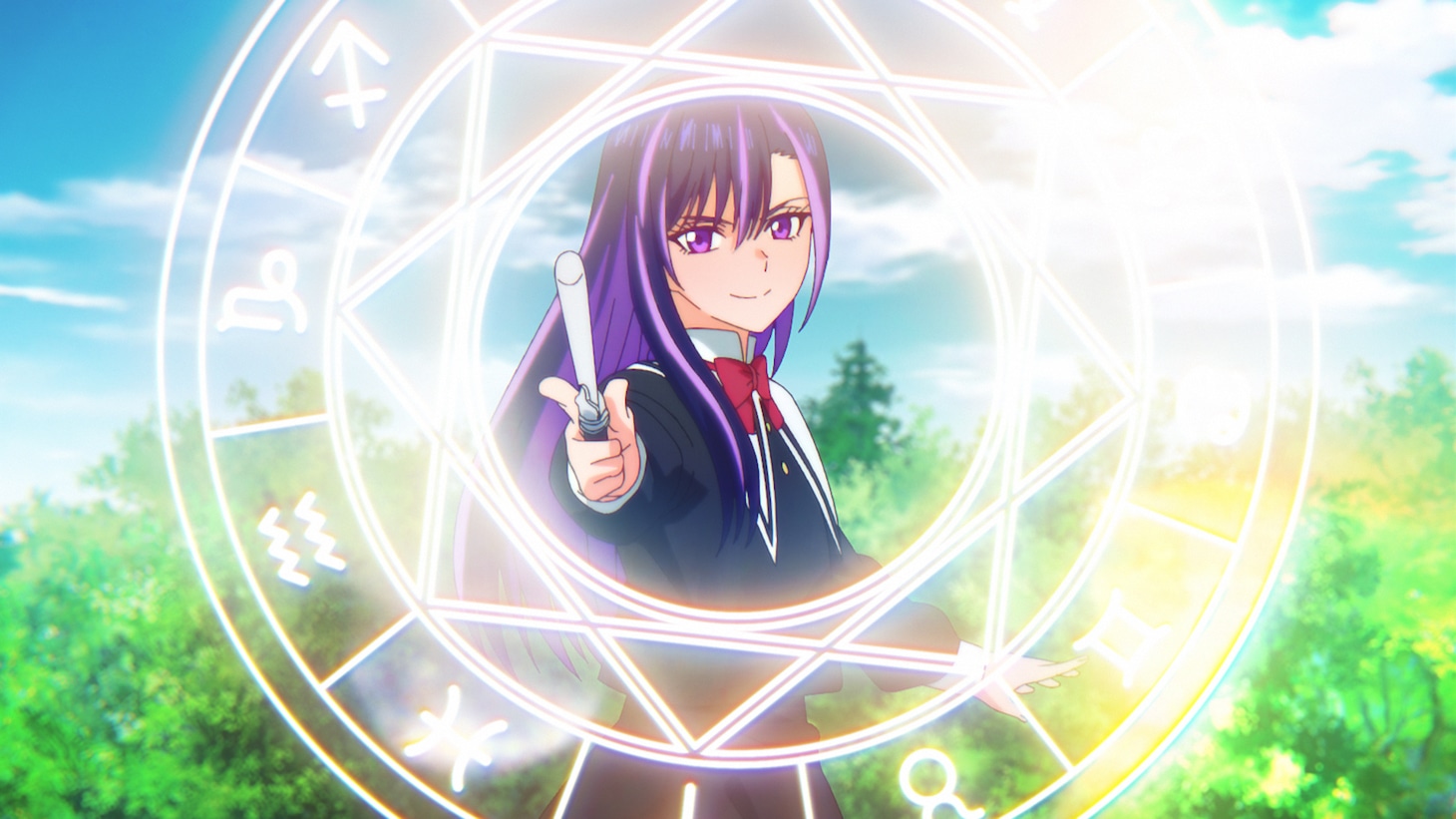 TVアニメ「黒猫と魔女の教室」第1話より