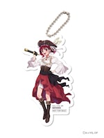 「【推しの子】×芦ノ湖」コラボ乗船券に付属するアクリルキーホルダー