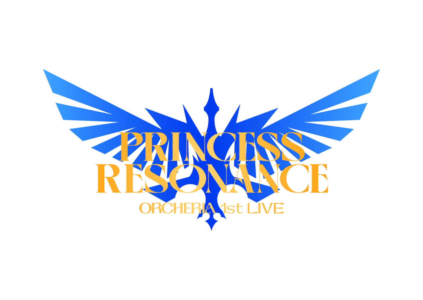 オルケリア1stライブ「PRINCESS RESONANCE」ロゴ
