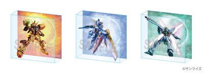 アクリルブロックのセット (c)サンライズ