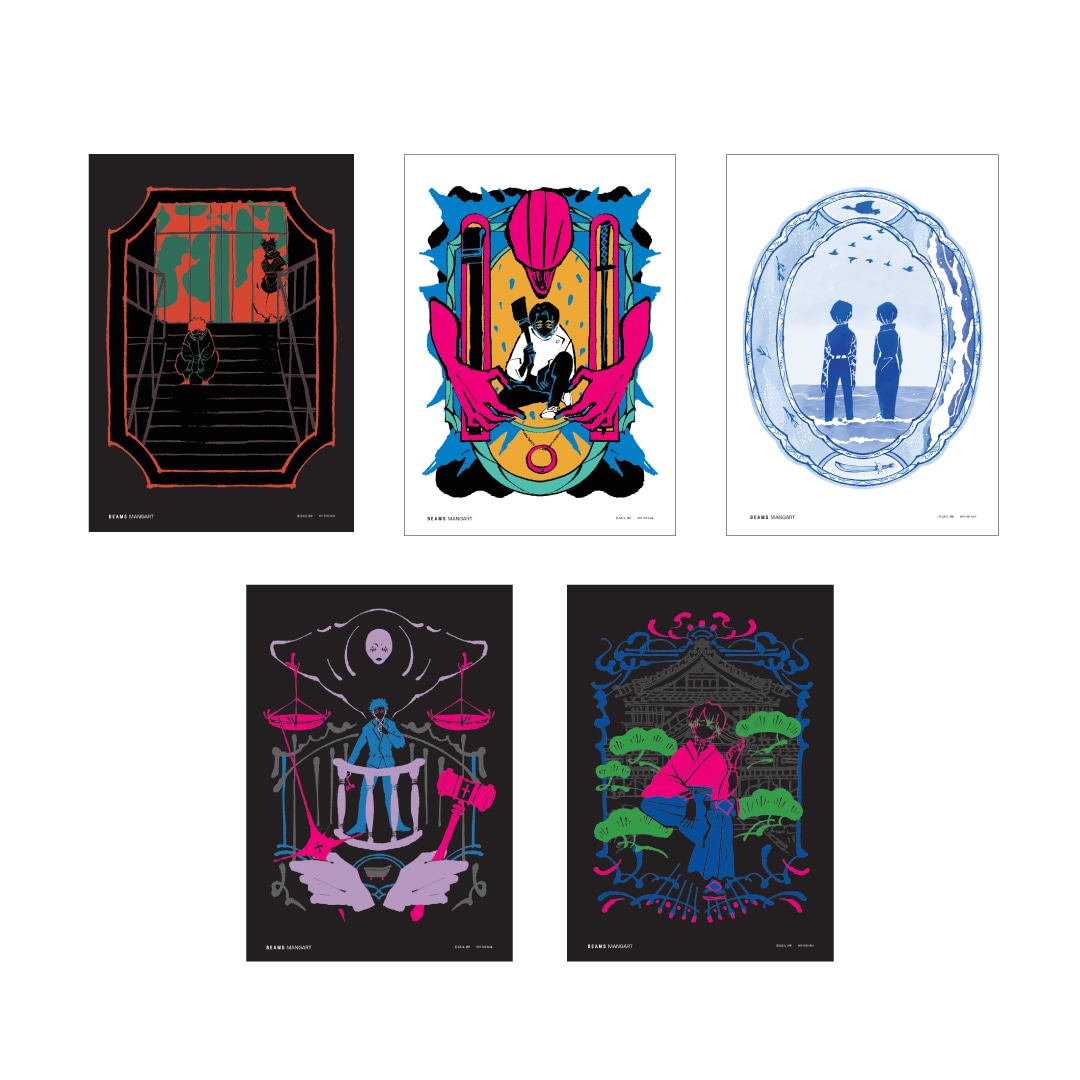 「呪術廻戦」×BEAMS MANGART　乙骨やリカのイラストを使ったスケートデッキなど発売