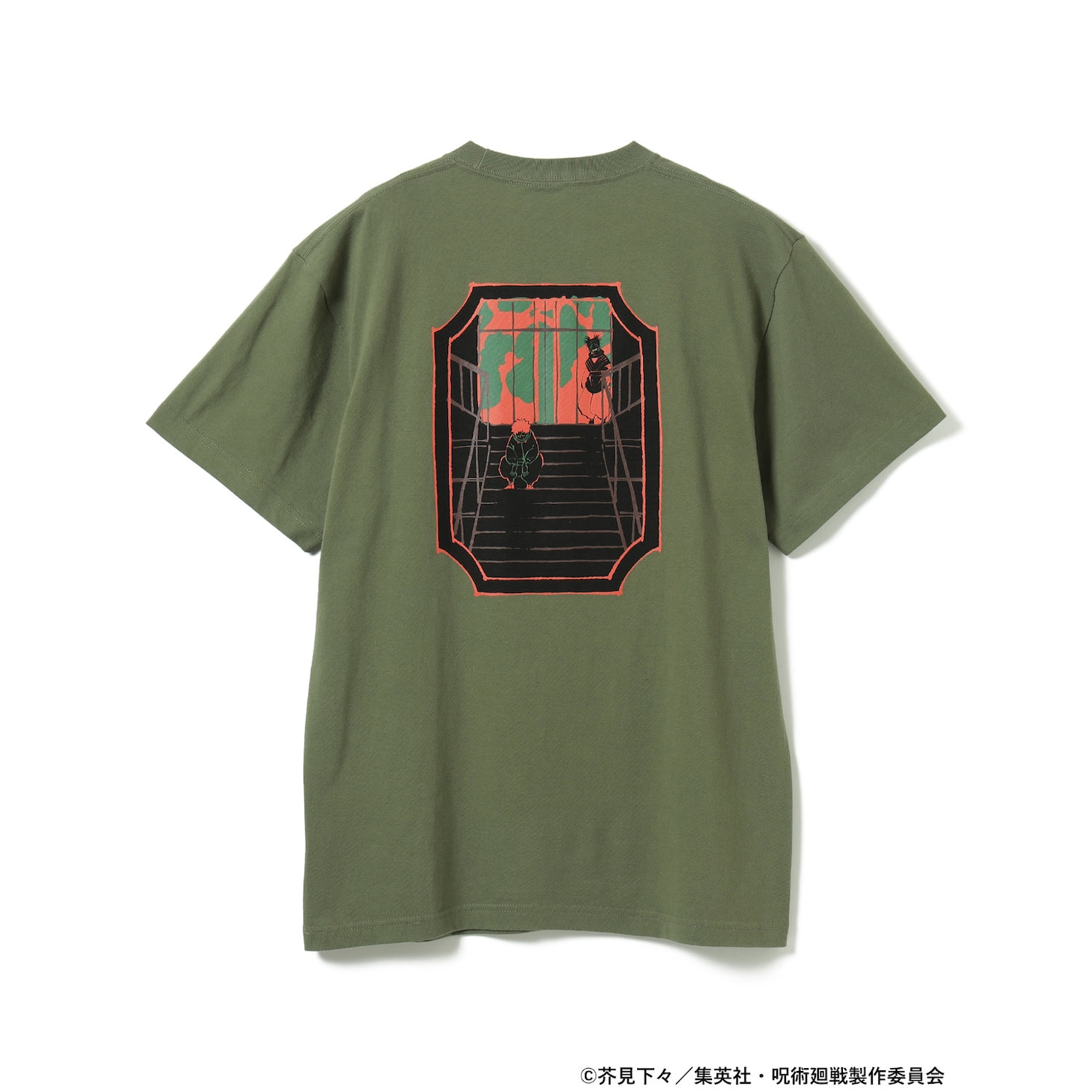 虎杖悠仁、脹相のTシャツ (c)芥見下々／集英社・呪術廻戦製作委員会