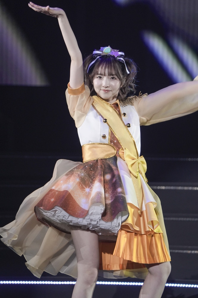 「ゾンビランドサガ LIVE～フランシュシュゆめぎんがフェスティバル～」に出演した星川リリィ役の田中美海