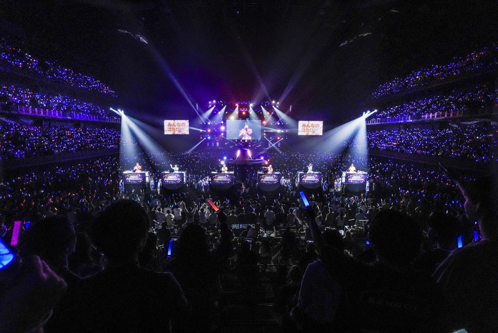 「ゾンビランドサガ LIVE～フランシュシュゆめぎんがフェスティバル～」の様子