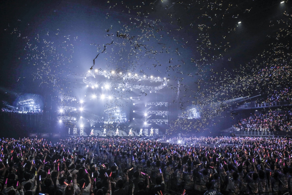 「ゾンビランドサガ LIVE～フランシュシュゆめぎんがフェスティバル～」の様子