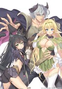 TVアニメ「異世界魔王と召喚少女の奴隷魔術」第3期制作決定ビジュアル (c)むらさきゆきや・講談社／異世界魔王ULT製作委員会