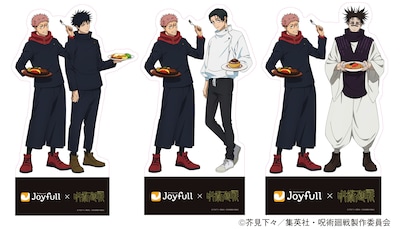 コラボ実施店舗に設置されるコラボ記念パネル