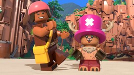 「ONE PIECE」新作アニメでウソップ＆チョッパーがLEGOに　9月29日よりネトフリで配信