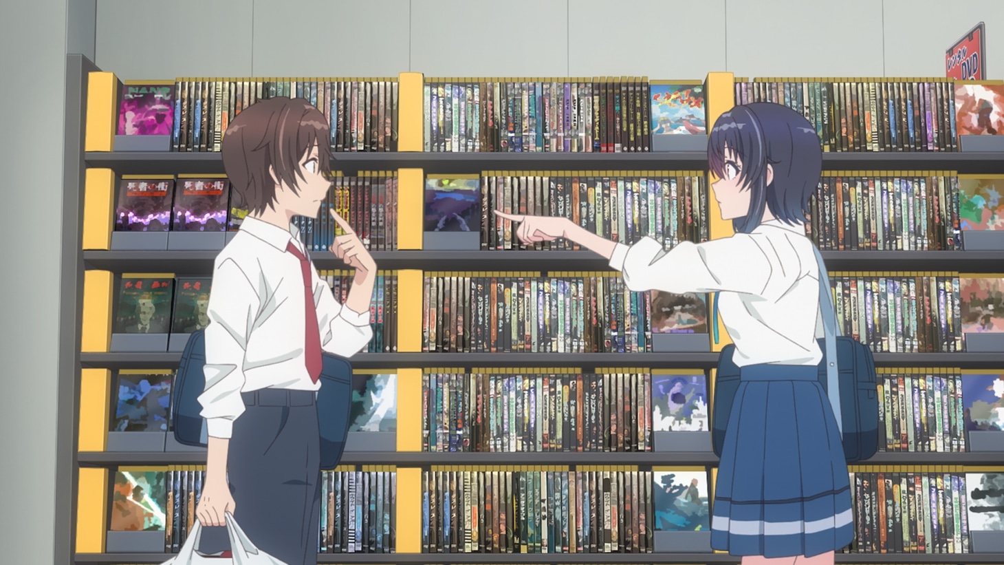 TVアニメ「クラスで2番目に可愛い女の子と友だちになった」第1話場面カット