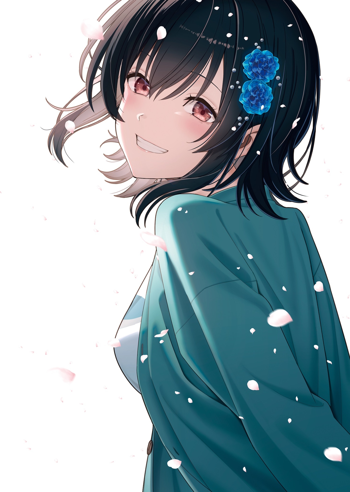 TVアニメ「クラスで2番目に可愛い女の子と友だちになった」Blu-ray BOXのパッケージイラスト