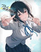 キャラクター原案・日向あずり描き下ろしの放送開始記念イラスト