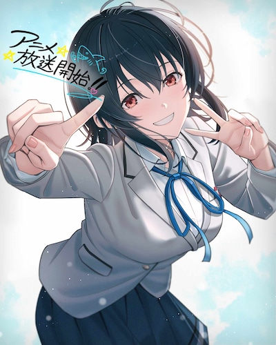 キャラクター原案・日向あずり描き下ろしの放送開始記念イラスト