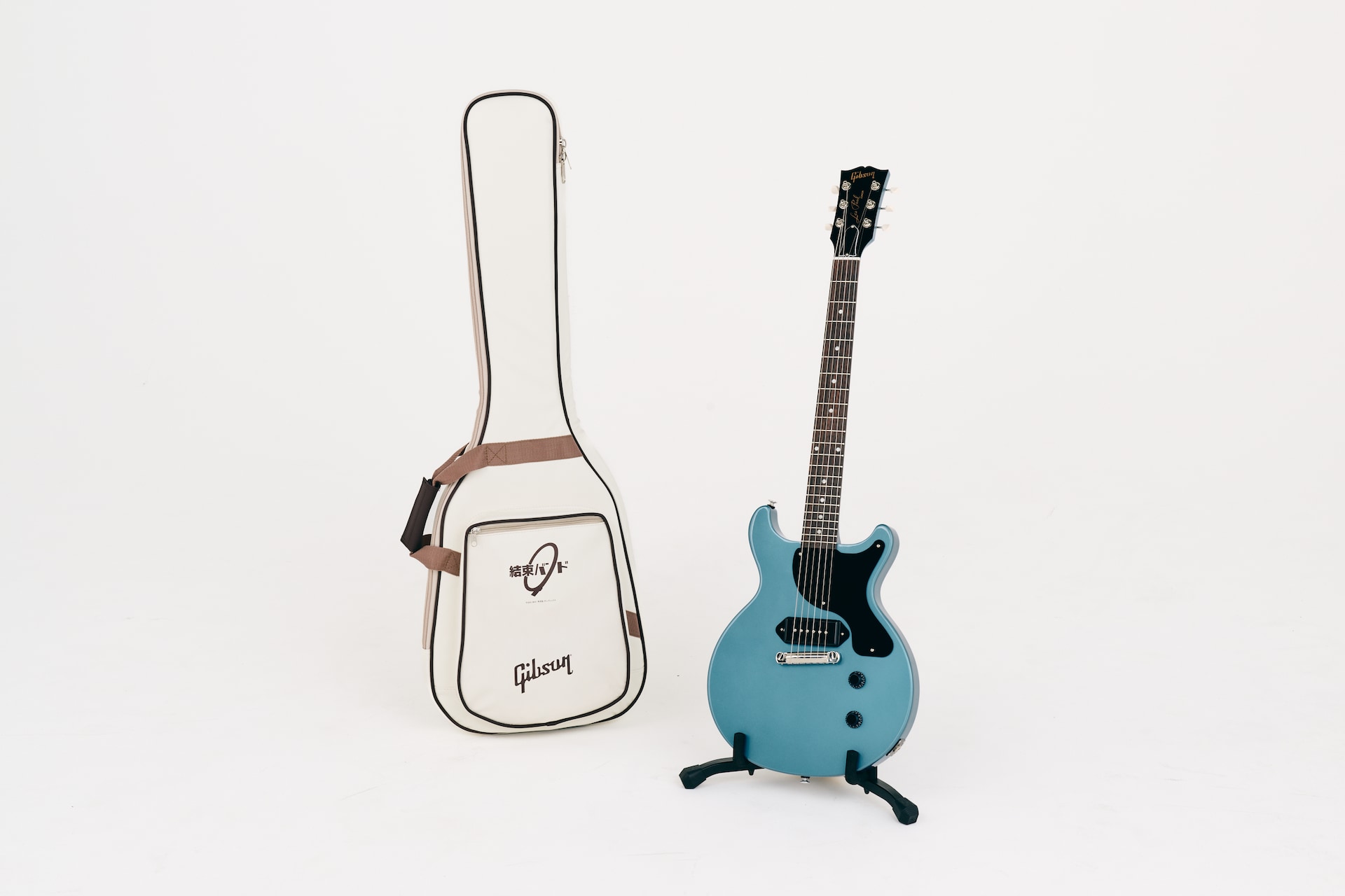 グラスルーツ レスポールジュニアPelhamBlue ぼっちざろっく! 喜多郁代 ぼっち・ざ・ろっく！」喜多郁代モデルのギターがギブソンとエピフォン