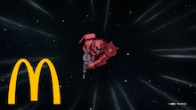 ガンダム×マクドナルド、シャアとアムロがチキンタツタに迫る新作アニメCM公開