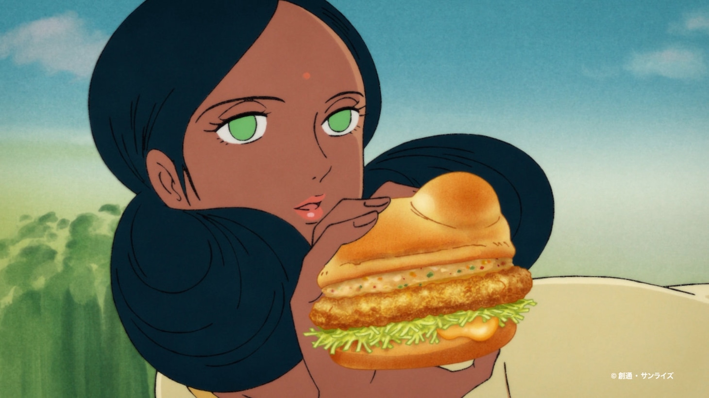 コラボテレビCMより (c)創通・サンライズ