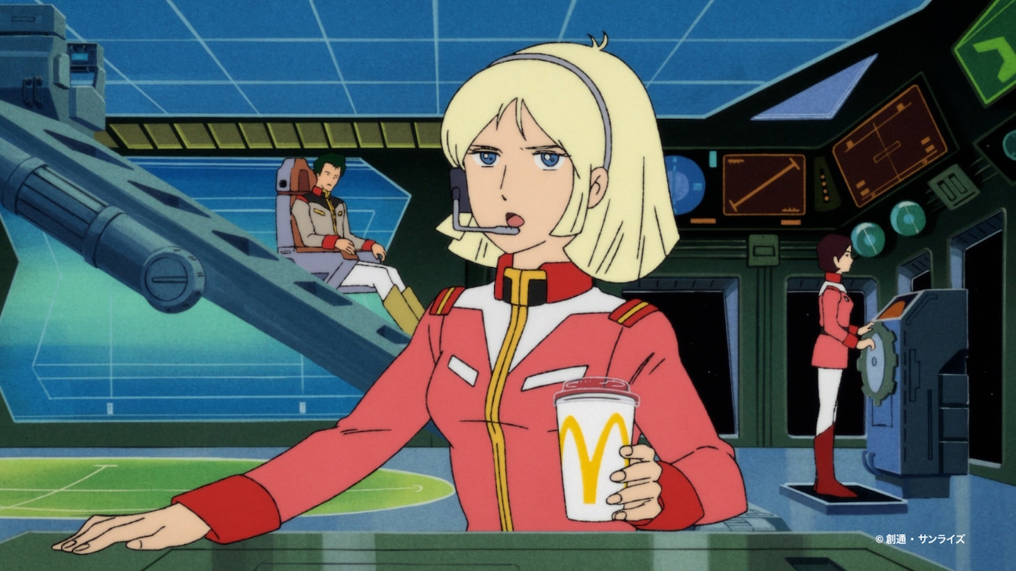 コラボテレビCMより (c)創通・サンライズ