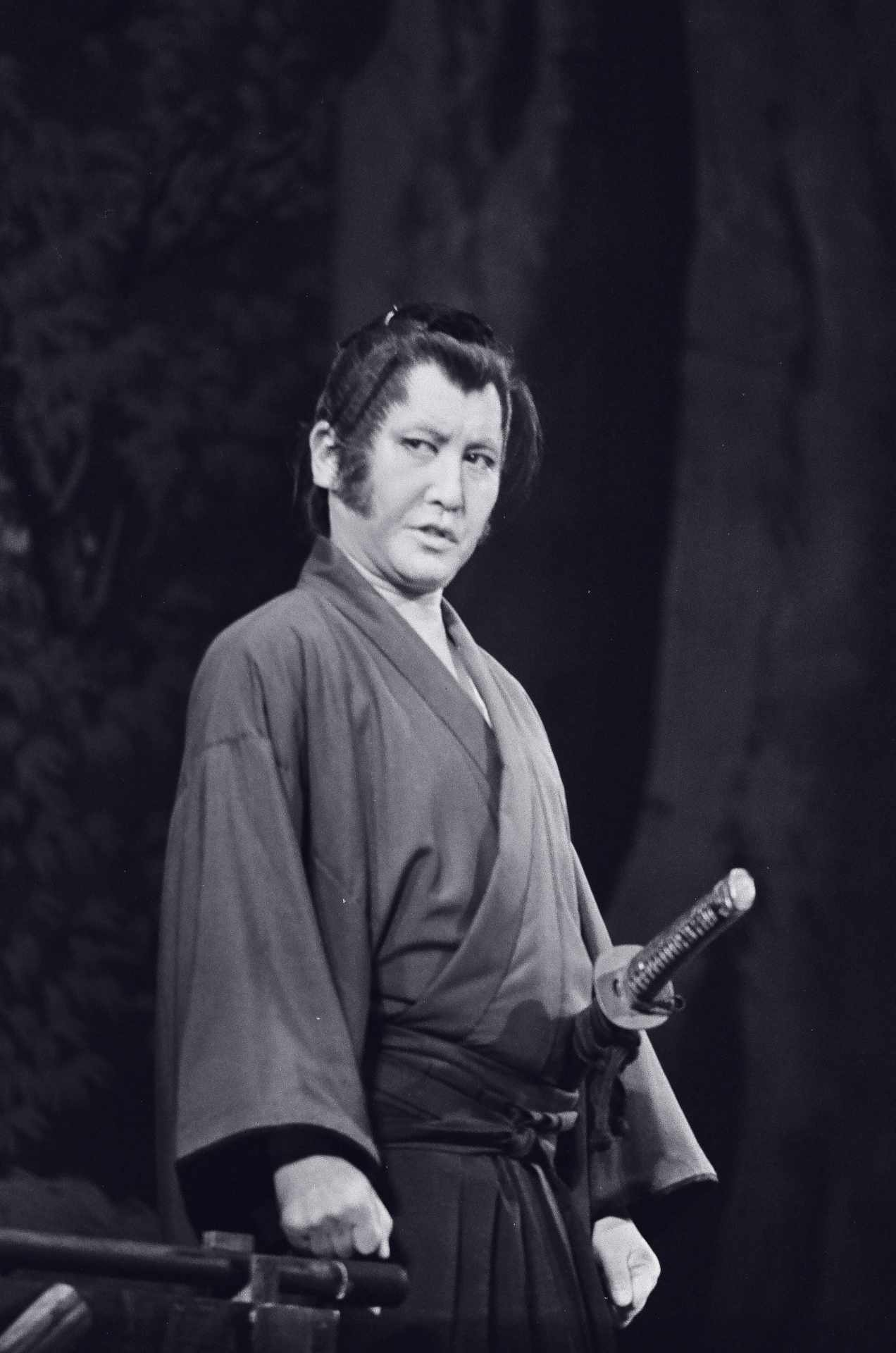 1974年の6月歌舞伎座にて、萬屋錦之介 (c)小池一夫 原作・小島剛夕 作画『子連れ狼』