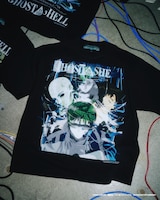 「GHOST IN THE SHELL × Kosuke Kawamura × atmos T-shirt」