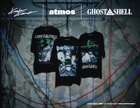 「GHOST IN THE SHELL × Kosuke Kawamura × atmos T-shirt」