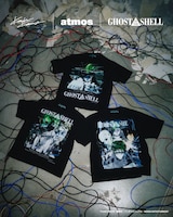 「GHOST IN THE SHELL × Kosuke Kawamura × atmos T-shirt」