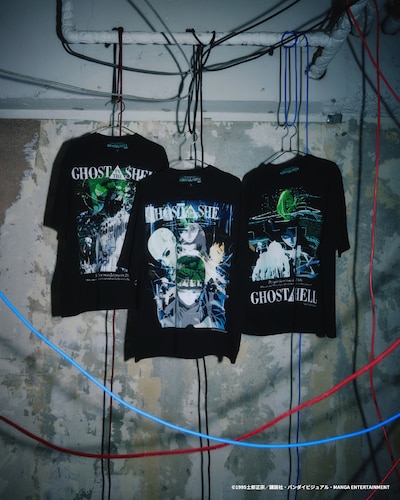「GHOST IN THE SHELL × Kosuke Kawamura × atmos T-shirt」