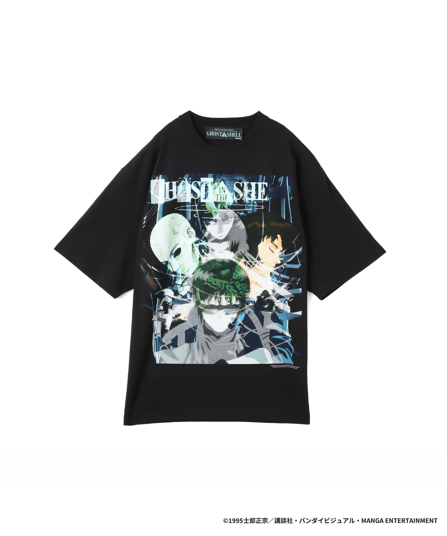 「GHOST IN THE SHELL × Kosuke Kawamura × atmos T-shirt」
