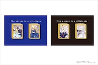 「悪役令嬢の中の人展」で販売される「メタルピンズセット」 (c)まきぶろ・紫真依／一迅社　(c)白梅ナズナ・まきぶろ・紫 真依／一迅社