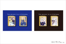 「悪役令嬢の中の人展」で販売される「メタルピンズセット」 (c)まきぶろ・紫真依／一迅社　(c)白梅ナズナ・まきぶろ・紫 真依／一迅社
