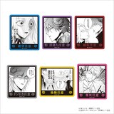 「悪役令嬢の中の人展」で販売される「注意喚起ステッカーセット」 (c)まきぶろ・紫真依／一迅社　(c)白梅ナズナ・まきぶろ・紫 真依／一迅社