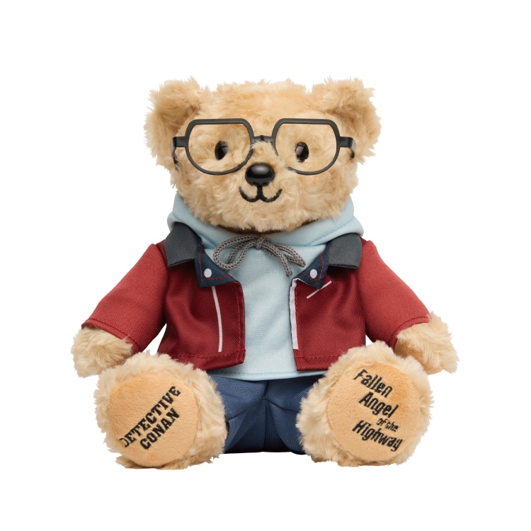 セブンネット限定グッズのテディベア（江戸川コナンVer.）