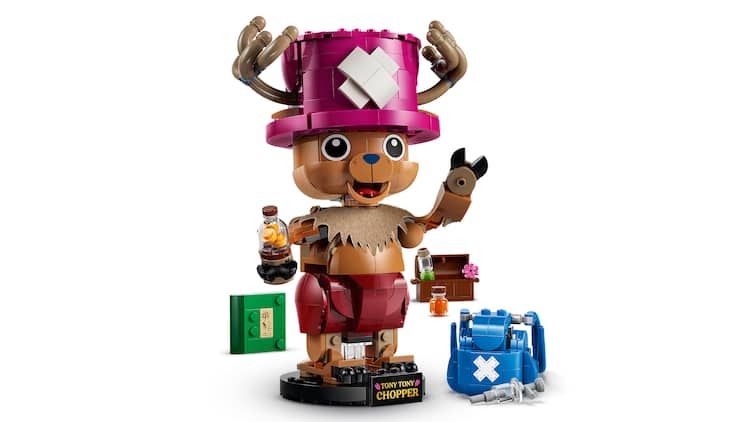 ONE PIECE」チョッパーなどレゴ新商品、3階層仕立てのドラム城や 