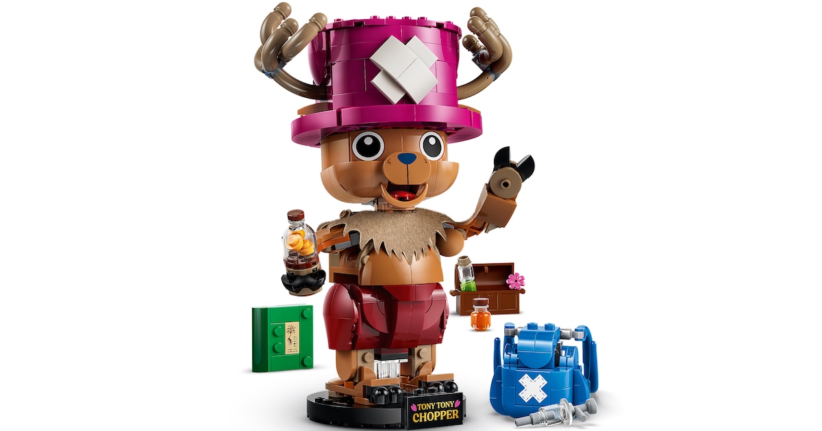 ONE PIECE」チョッパーなどレゴ新商品、3階層仕立てのドラム城や 