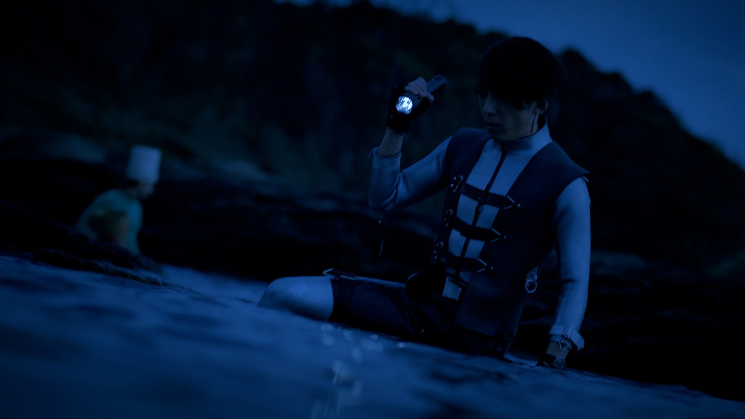 ドラマ「岸辺露伴は動かない」第9話「密漁海岸」より