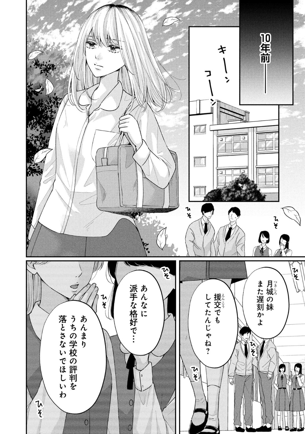 「恋の罠～この溺愛は償いですか？～」第1話より