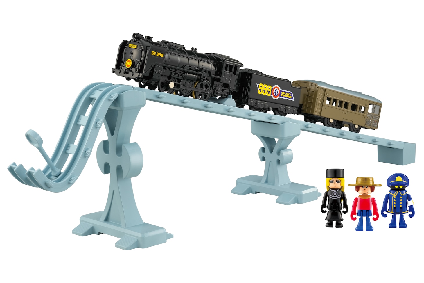 「銀河鉄道999」銀河超特急・999号がプラレール化！アニメ公式の設定をもとに設計