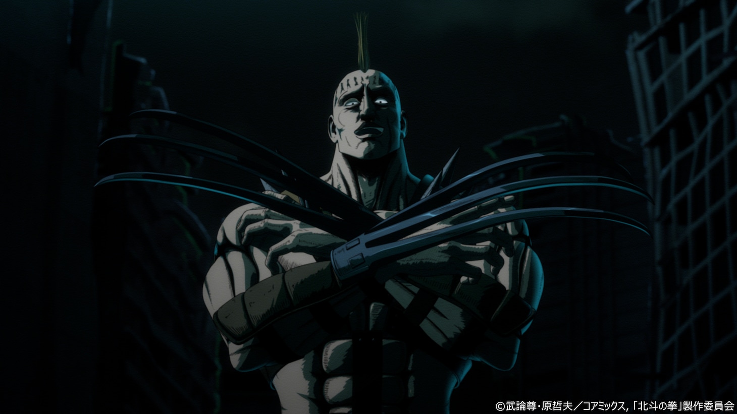 アニメ「北斗の拳 -FIST OF THE NORTH STAR-」第3話の先行カット
