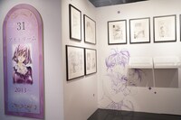 「31☆アイドリーム」生原稿の展示エリア