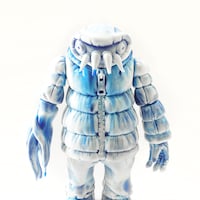 GYAROMIとのコラボ商品のソフビ