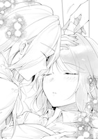 風邪で寝込んだ衣織を看病する莉子。