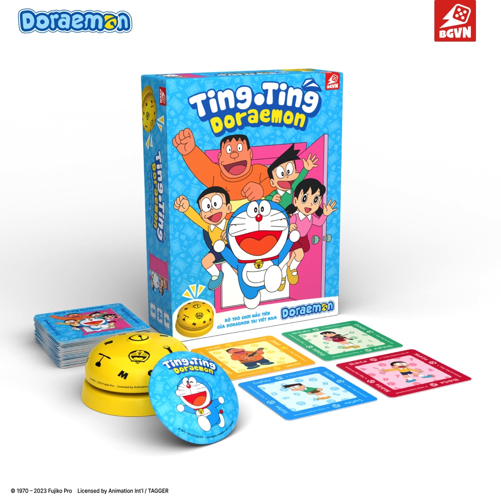 ベトナムのボードゲーム「Ting Ting Doraemon」