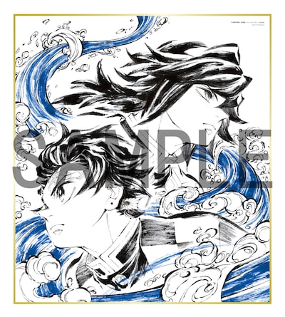 完全生産限定版先着予約・購入特典の松島晃（キャラクターデザイン・総作画監督）描き下ろし色紙