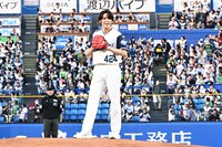 始球式で登板した宮野真守
