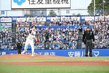 始球式で登板した宮野真守