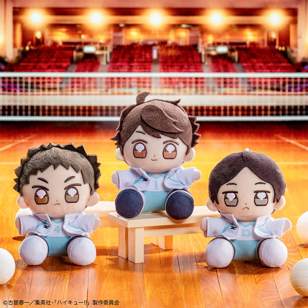 D賞「お座りマスコット～青葉城西高校～」