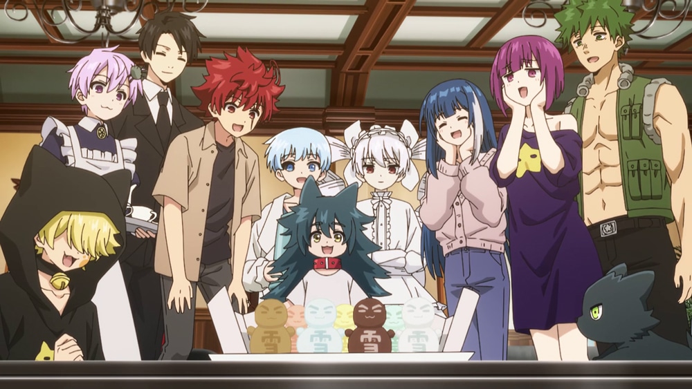 TVアニメ「夜桜さんちの大作戦」第2期のオープニングより