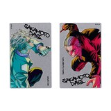 「メタリックアクリルカード2枚セット 坂本太郎＆有月憬」 (c)鈴木祐斗／集英社